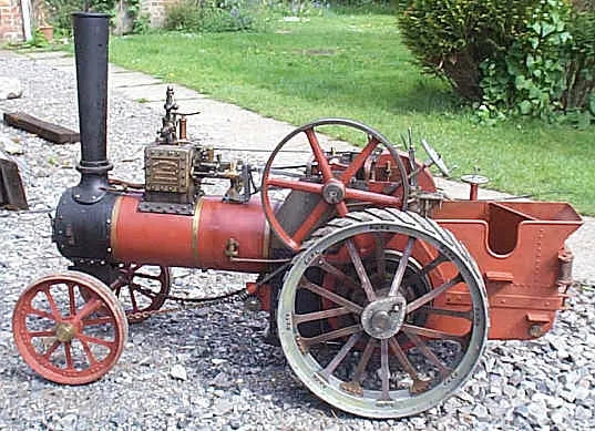 3 inch scale Burrell traction engine