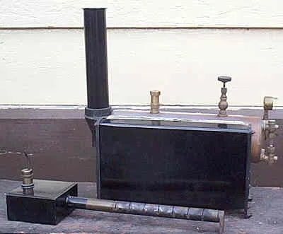 Stuart 500 spirit-fired boiler