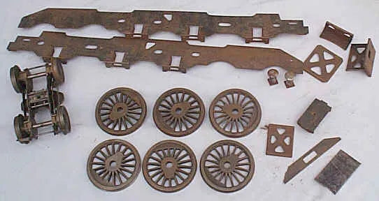 Part-built 2 1/2 inch gauge 4-6-0