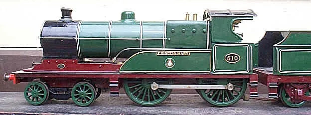 Bassett Lowke 2 1/2 inch gauge 4-4-0