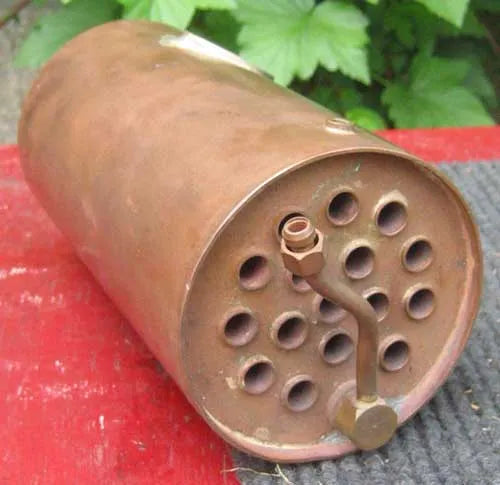 Copper vertical multitube boiler