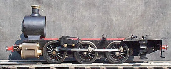 5 inch gauge Speedy chassis, connecting rods, smokebox