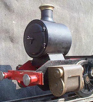 5 inch gauge Speedy chassis, connecting rods, smokebox