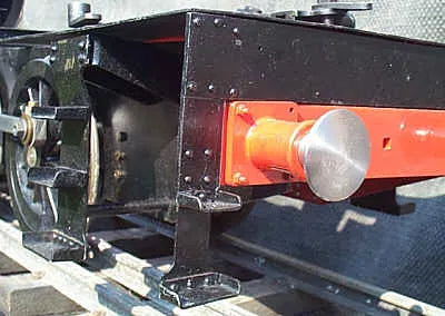 5 inch gauge Speedy chassis, connecting rods, smokebox