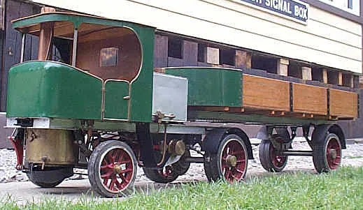 2 inch scale Clayton undertype steam wagon