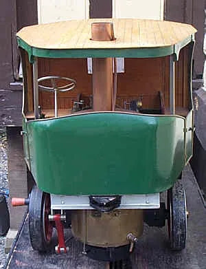 2 inch scale Clayton undertype steam wagon