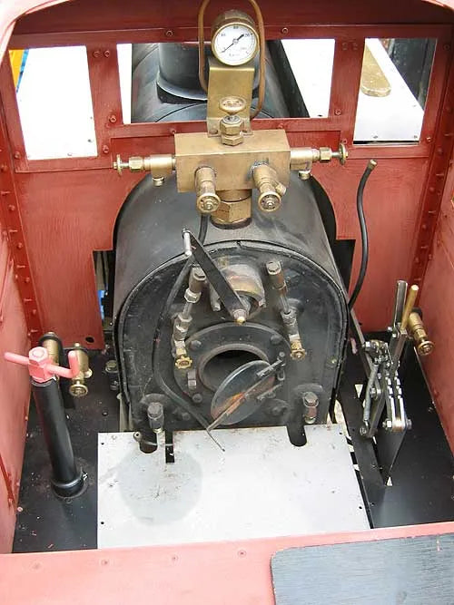 7 1/4 inch gauge Lynton & Barnstaple "Lyn" 2-4-2 tank locomotive