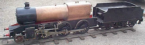7 1/4 inch gauge Greenly Mogul