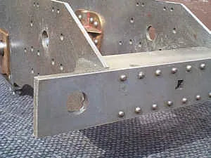 5 inch gauge Speedy frames, wheel & cylinder castings