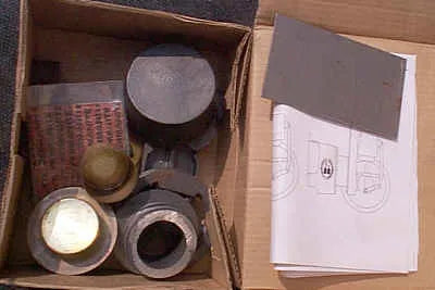 Robinson hot air engine castings