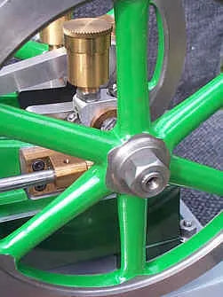 Westbury "Wyvern" open crank engine