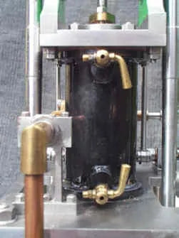 Stuart James Coombes with belt driven pump