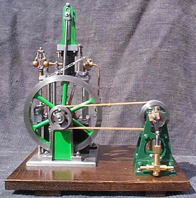 Stuart James Coombes with belt driven pump