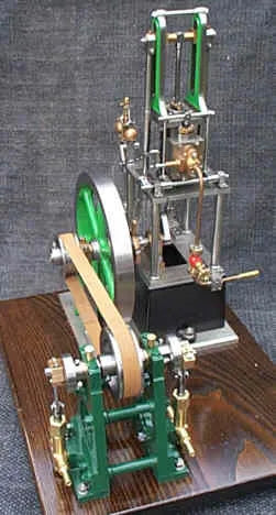 Stuart James Coombes with belt driven pump