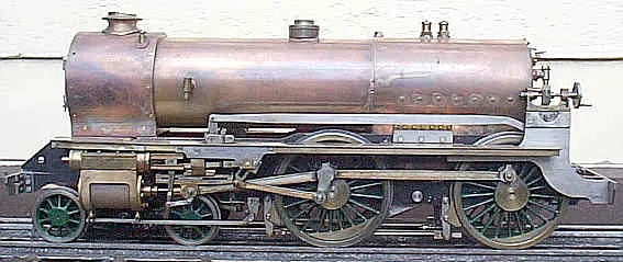 3 1/2 inch gauge part built Schools, Chambers boiler