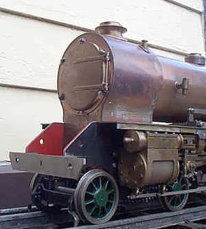 3 1/2 inch gauge part built Schools, Chambers boiler