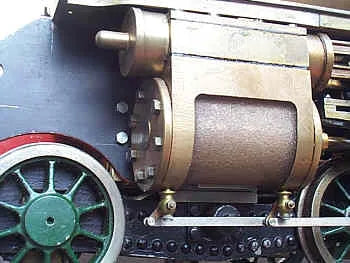 3 1/2 inch gauge part built Schools, Chambers boiler