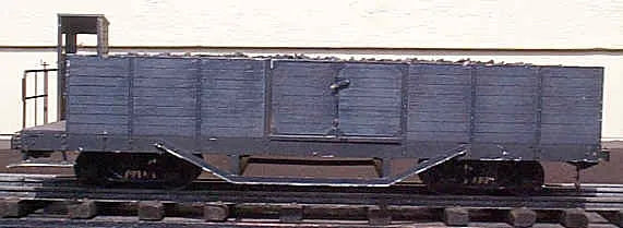 3 1/2 inch gauge coal bogie wagon