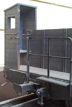 3 1/2 inch gauge coal bogie wagon