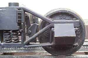 3 1/2 inch gauge coal bogie wagon