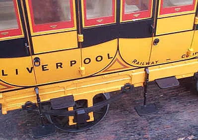 3 1/2 inch gauge Hornby Rocket coach