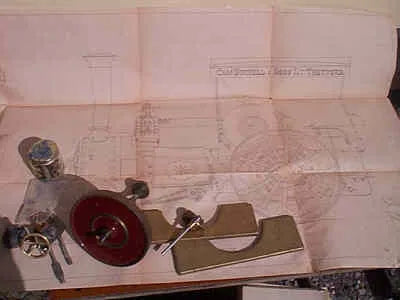 Part-built 2 inch scale Burrell Gold Medal tractor