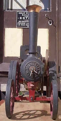 Part-built 2 inch scale Burrell Gold Medal tractor