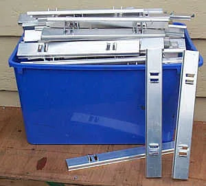 Aluminium sleepers