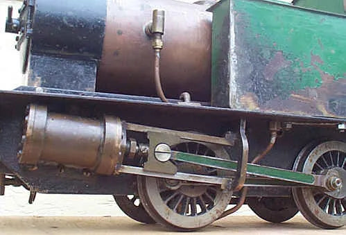 Dismantled 3 1/2 inch gauge Juliet