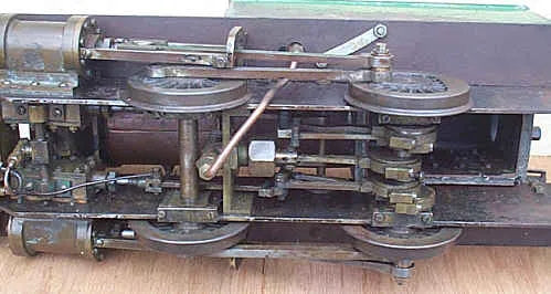 Dismantled 3 1/2 inch gauge Juliet
