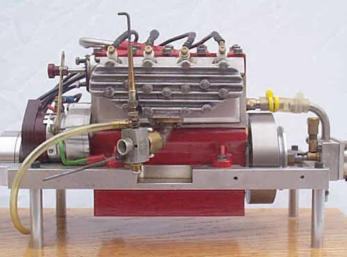 Westbury Seal 4 cylinder side valve engine