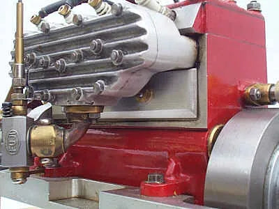 Westbury Seal 4 cylinder side valve engine