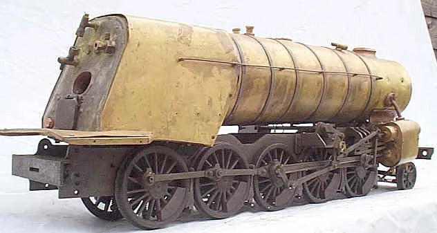 3 1/2 inch gauge part-built 9F 2-10-0