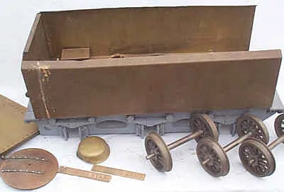 3 1/2 inch gauge part-built 9F 2-10-0