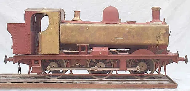 5 inch gauge part-built Pansy 0-6-0