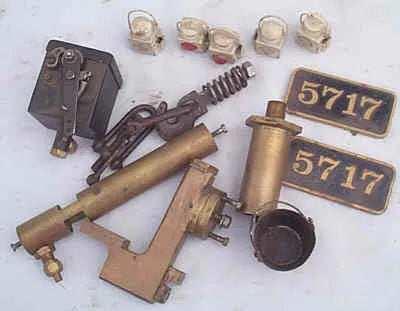 5 inch gauge part-built Pansy 0-6-0