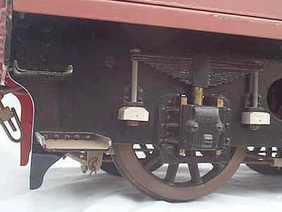 5 inch gauge B1 rolling chassis, cylinders and tender
