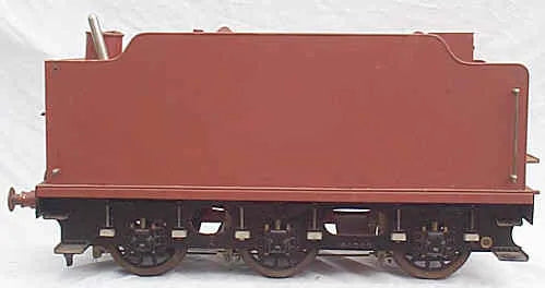 5 inch gauge B1 rolling chassis, cylinders and tender