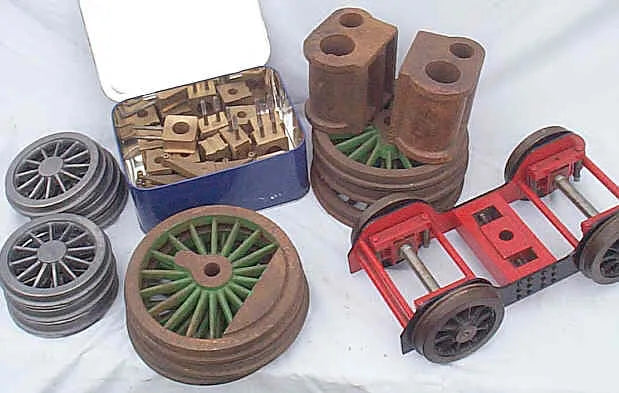 5 inch gauge B1 chassis parts