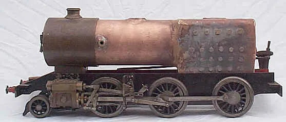 2 1/2 inch gauge Dyak, part-dismantled