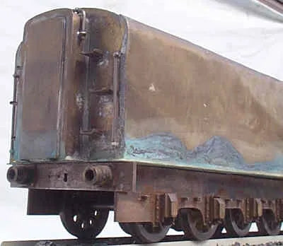 2 1/2 inch gauge part-built A3 pacific