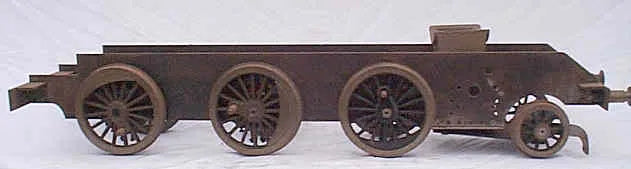 3 1/2 inch gauge "Princess Marina" chassis with complete tender