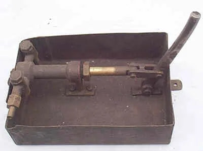 Hand pump and tank