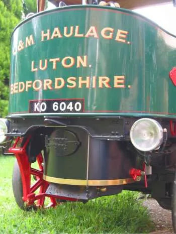 3 inch scale Atkinson steam wagon