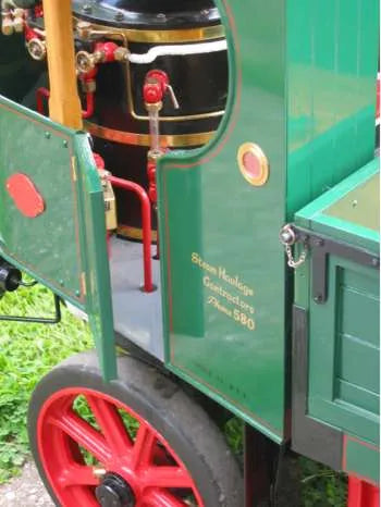 3 inch scale Atkinson steam wagon