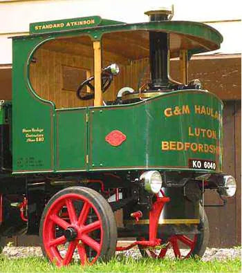 3 inch scale Atkinson steam wagon