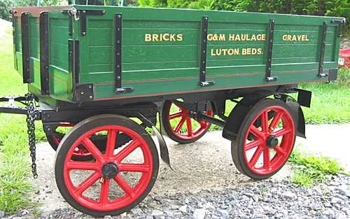 3 inch scale Atkinson steam wagon