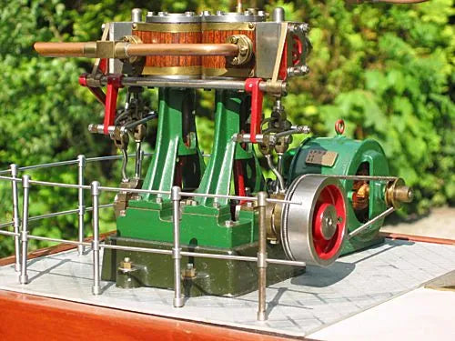 Gas-fired steam plant Stuart D10, dynamo