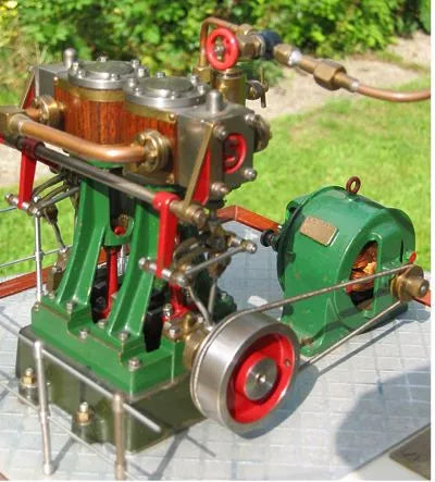 Gas-fired steam plant Stuart D10, dynamo