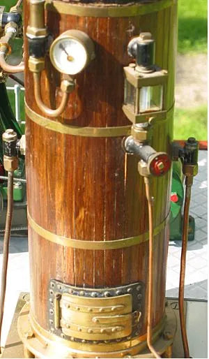 Gas-fired steam plant Stuart D10, dynamo
